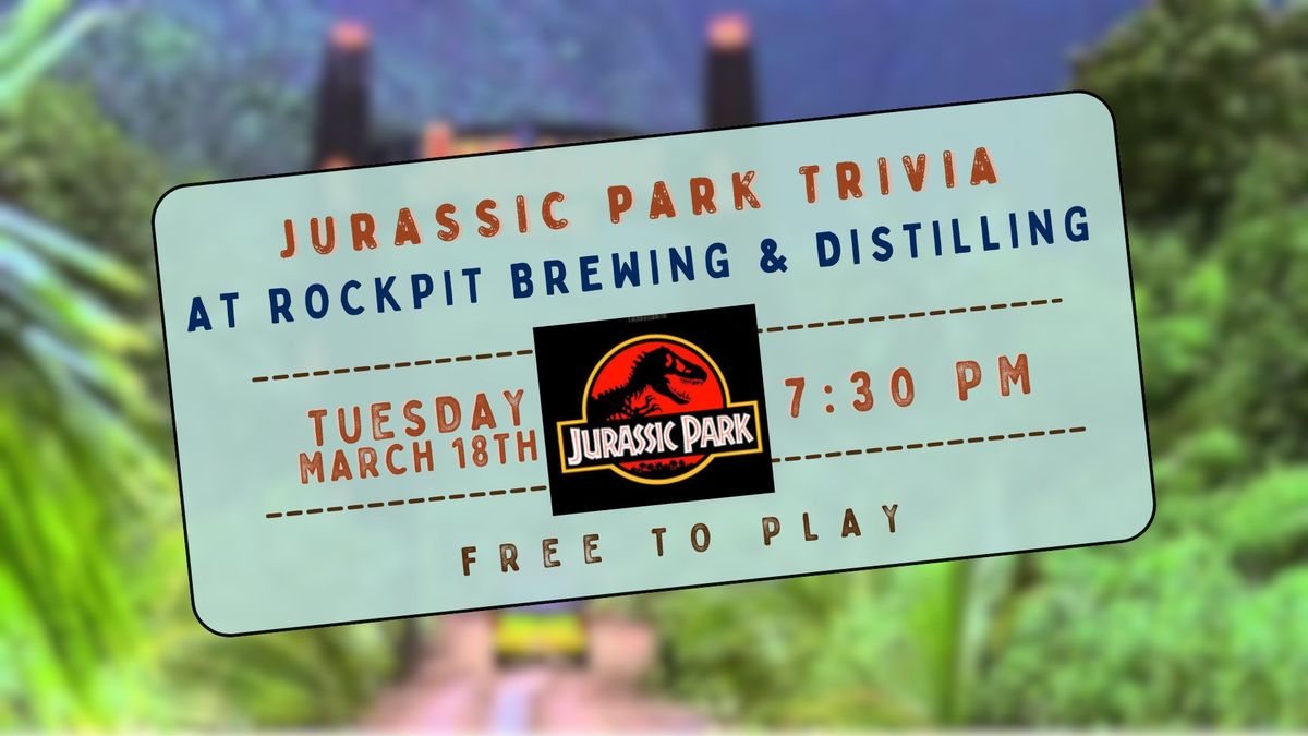 Jurassic Park Trivia