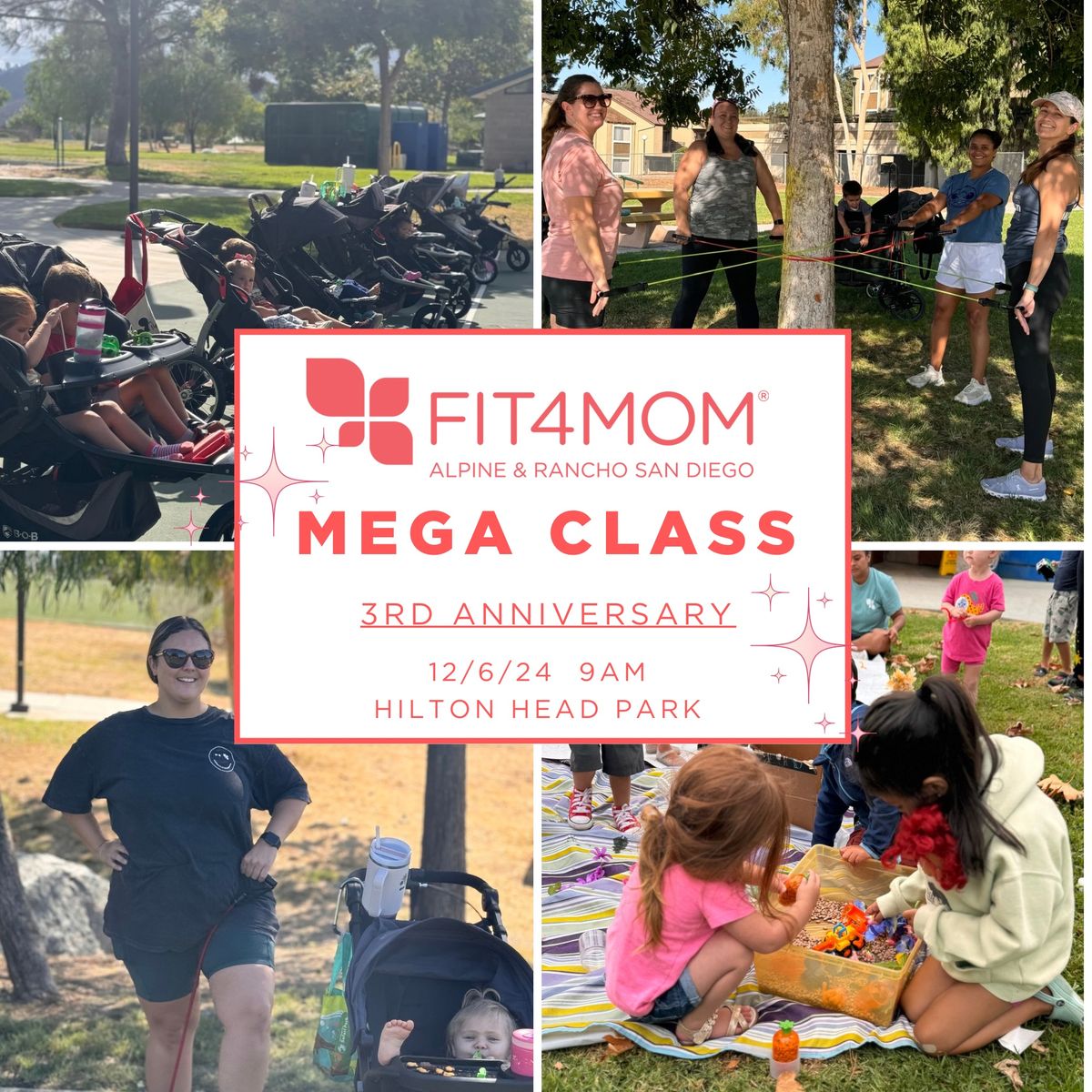 Mega Class-3rd Anniversary-FIT4MOM Alpine & Rancho San Diego