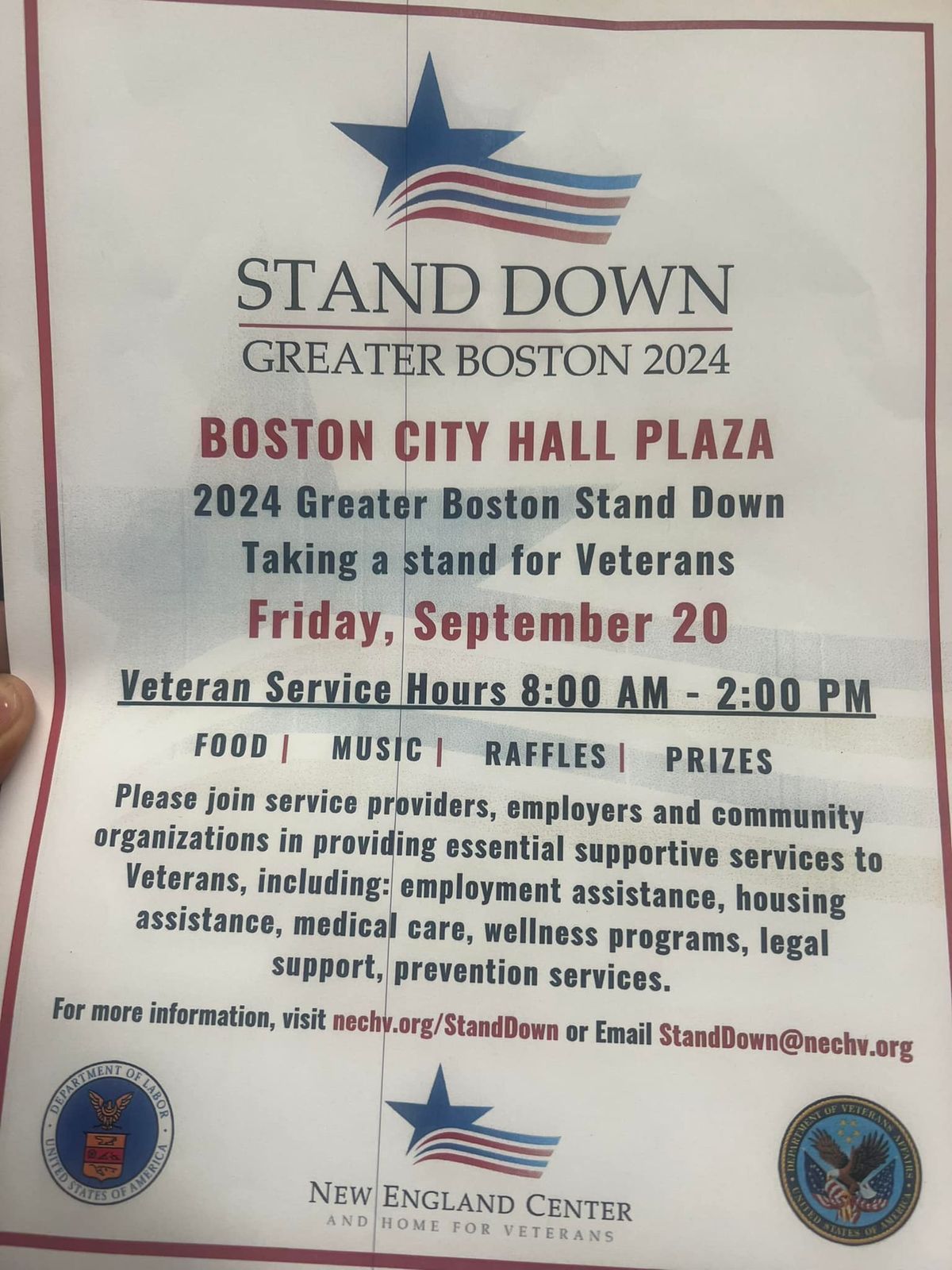 Veterans Stand down. Annual Event 