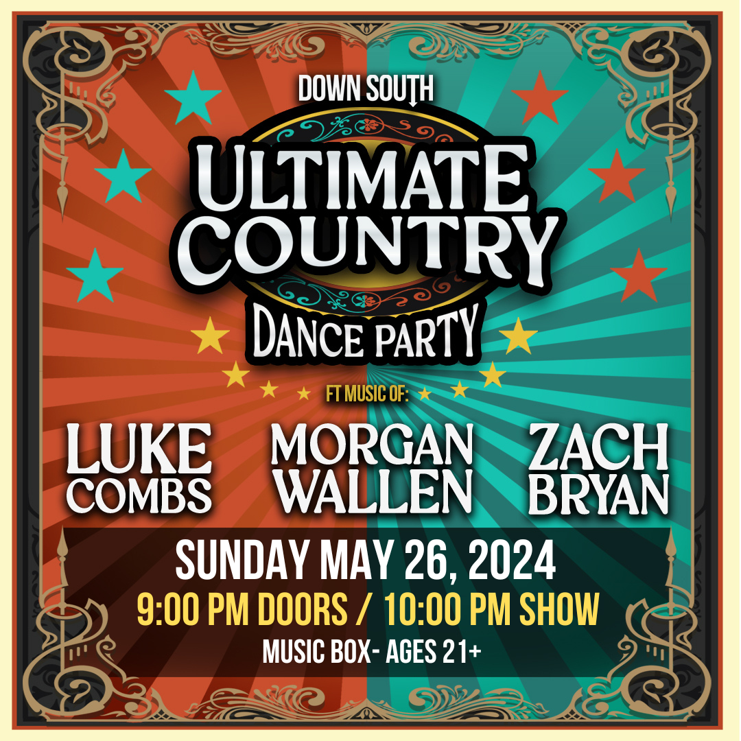 Down South Country Dance Party ft. Music of Zach Bryan, Morgan Wallen, Luke Combs