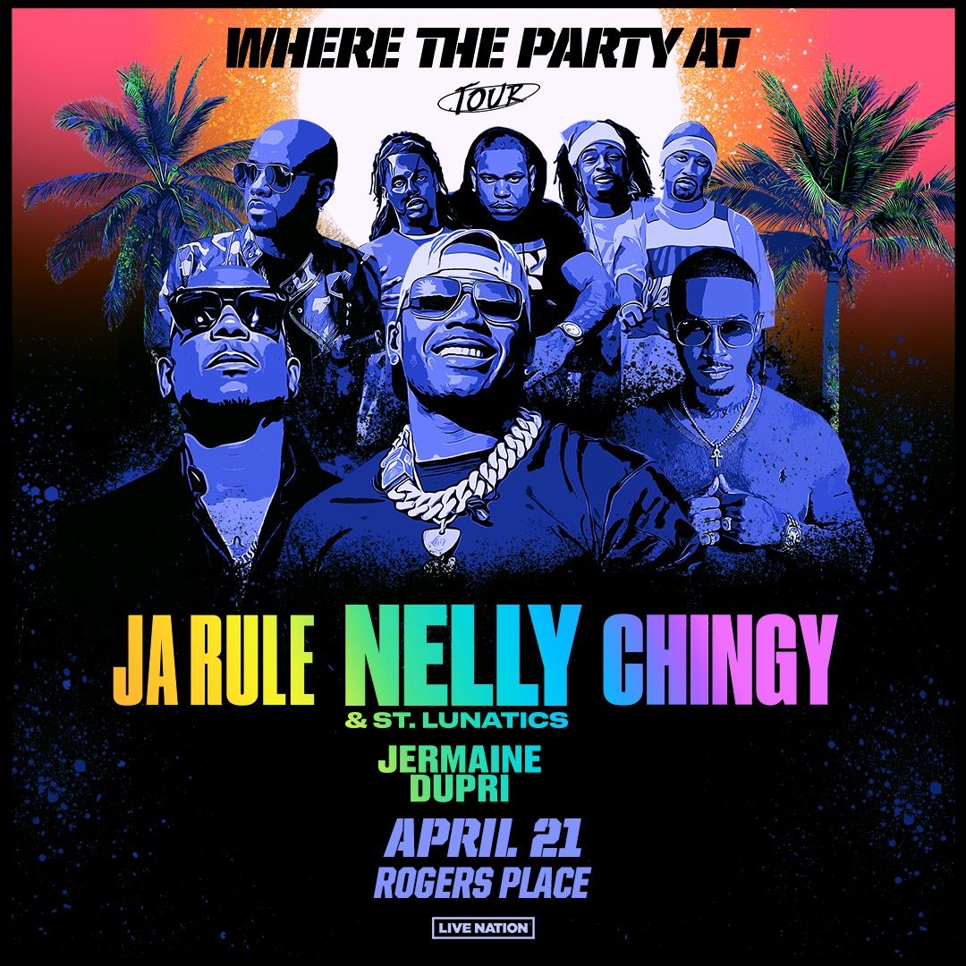 Nelly with Ja Rule at Rogers Arena