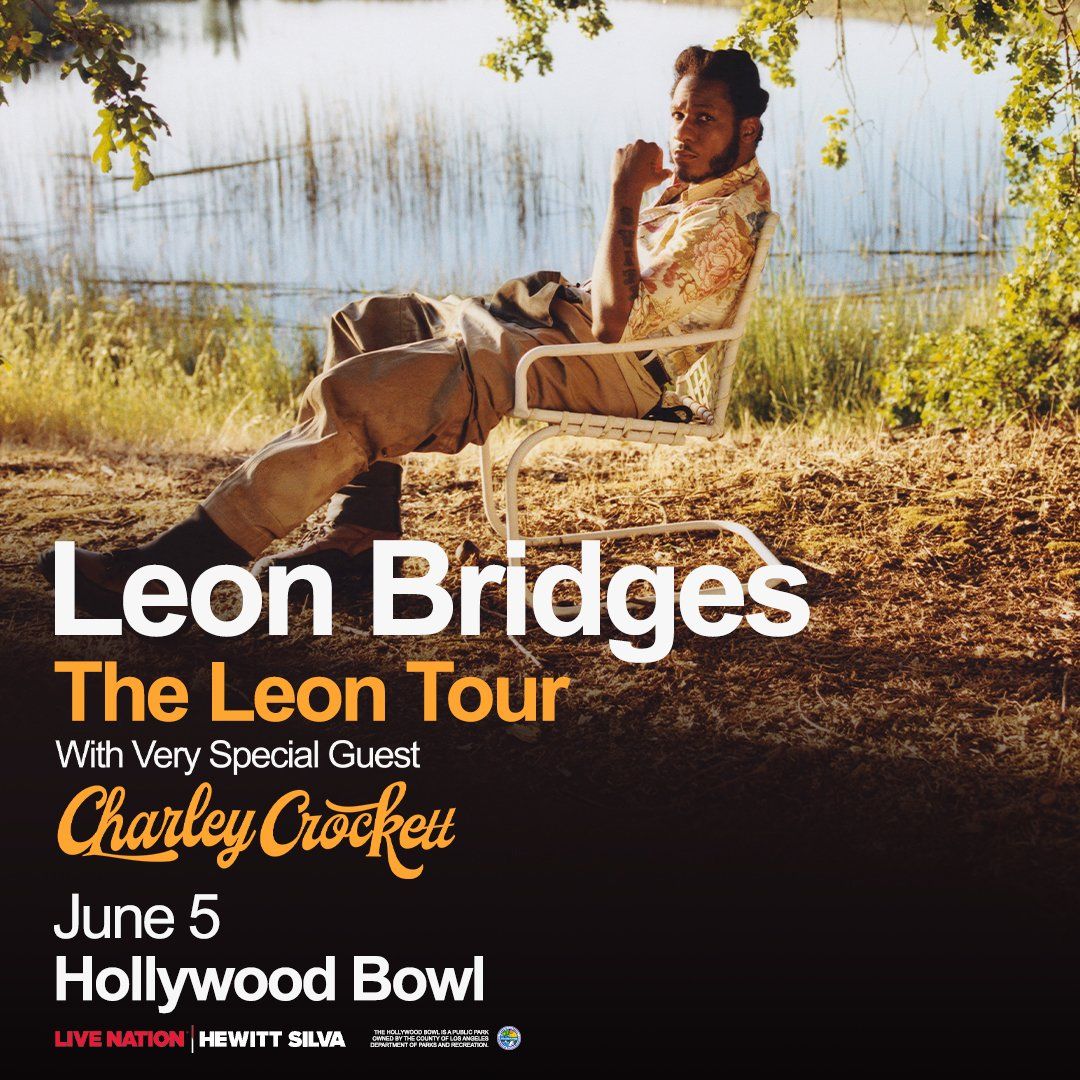 Leon Bridges at Hollywood Bowl