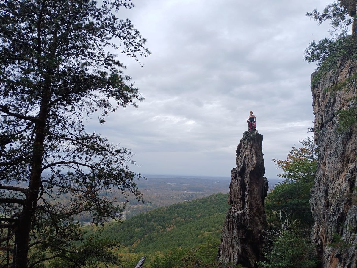 Beginner\/intermediate rock climbing outing