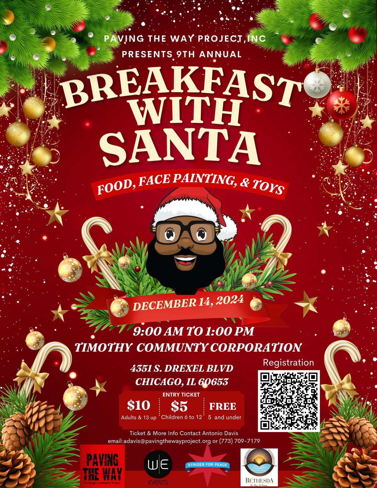 Paving The  Way Project, Inc 9th Annual Breakfast with Santa