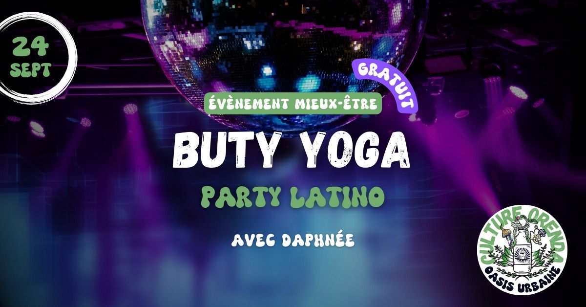 BUTY YOGA : party latino 