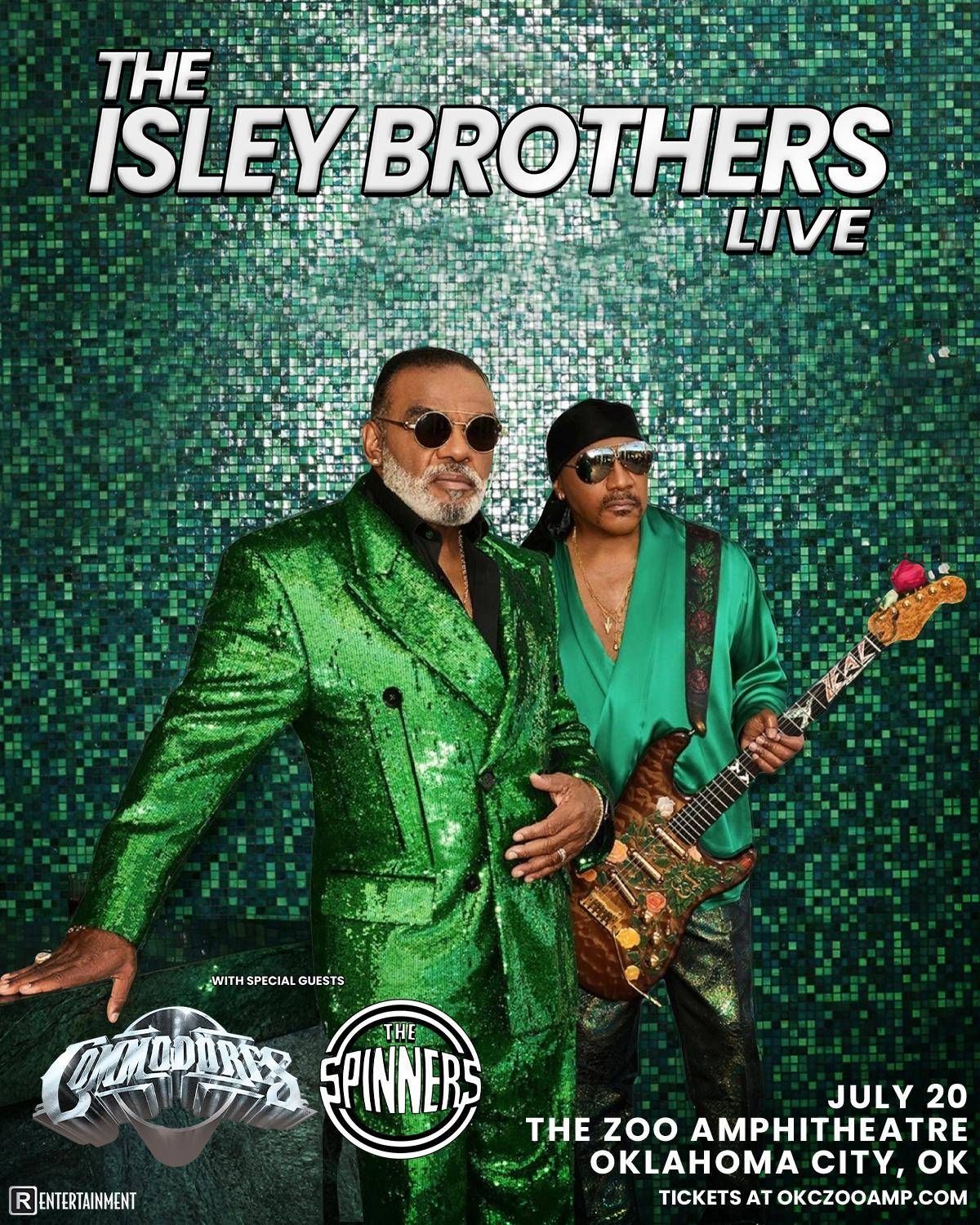 The Isley Brothers, Commodores, and The Spinners: Oklahoma City OK. 