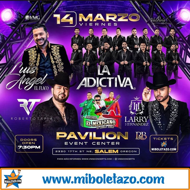 PAVILION SALEM LUIS ANGEL - LA ADICTIVA - RT - LARRY HERNANDEZ