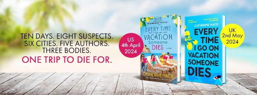 Book Launch for Every Time I Go On Vacation, Someone Dies