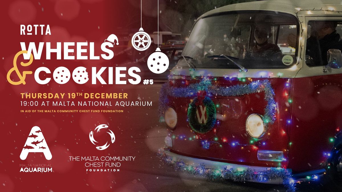 Wheels & Cookies #5 at the Malta National Aquarium