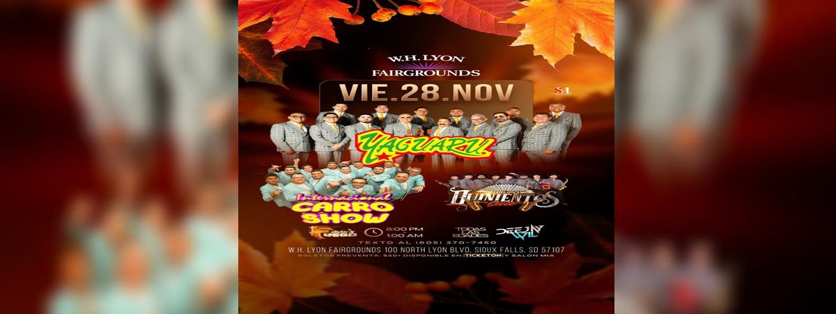 GRUPO YAGUARU Y INTERNACIONAL CARRO SHOW - CUMBIA Y SABOR 2025
