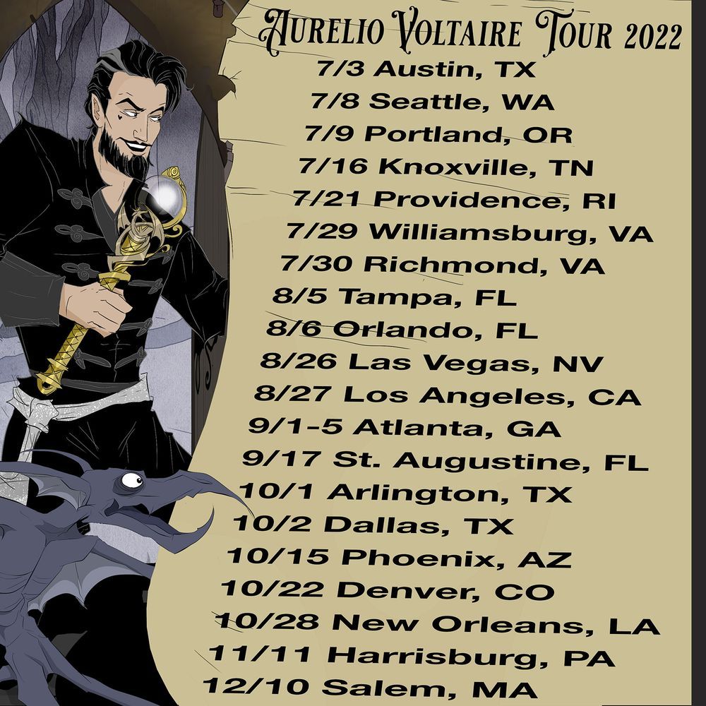 Aurelio Voltaire at The Masquerade - Purgatory