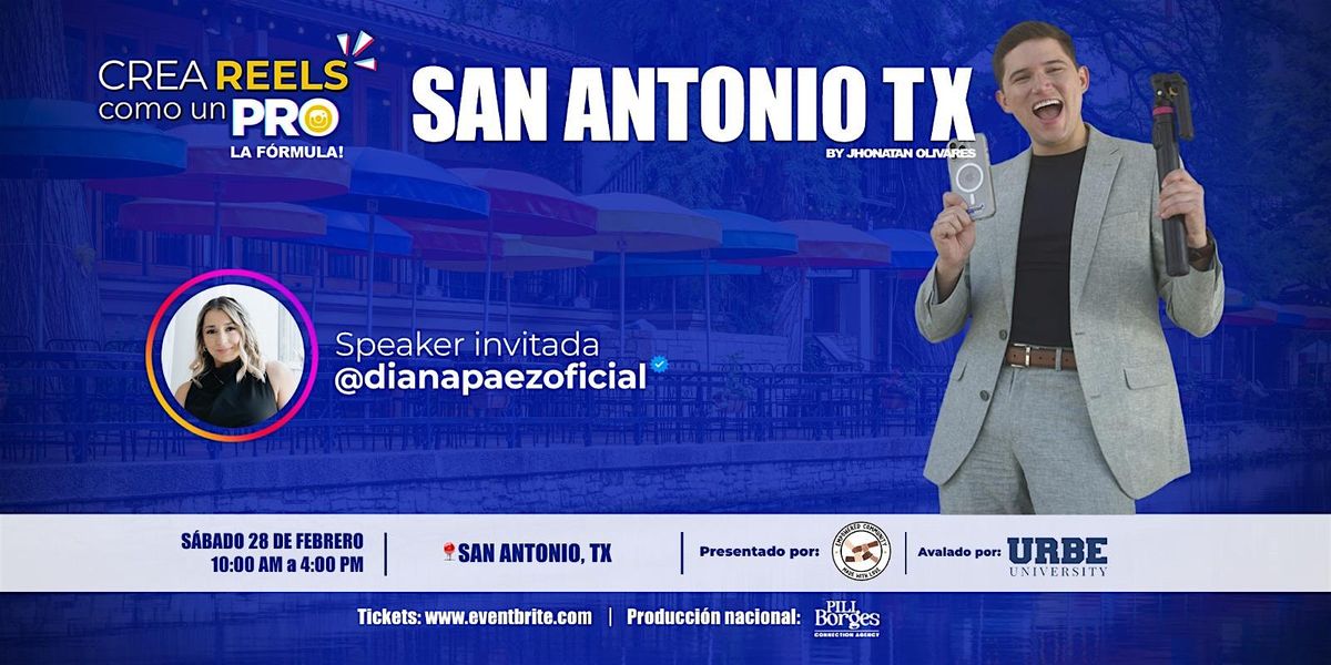 Crea Reels Como un Pro 2026 - San Antonio, TX