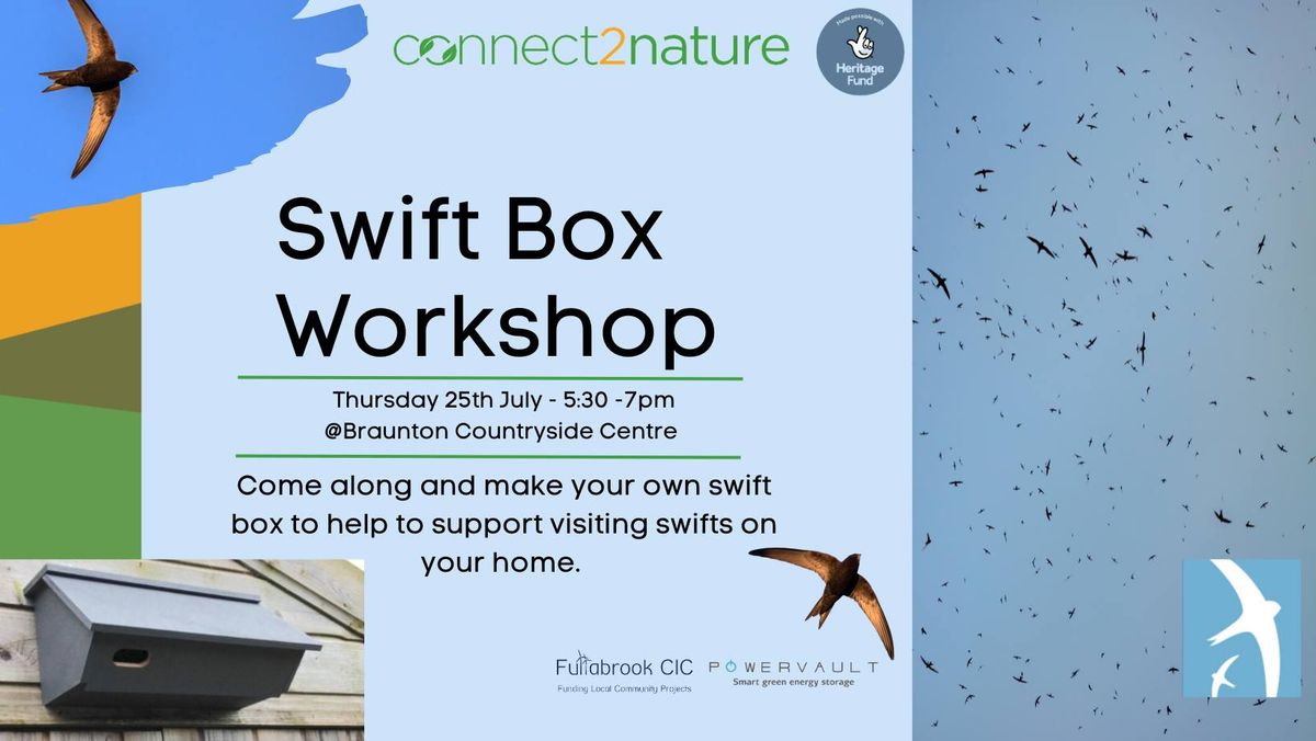 Swift Nest Box Making Workshop