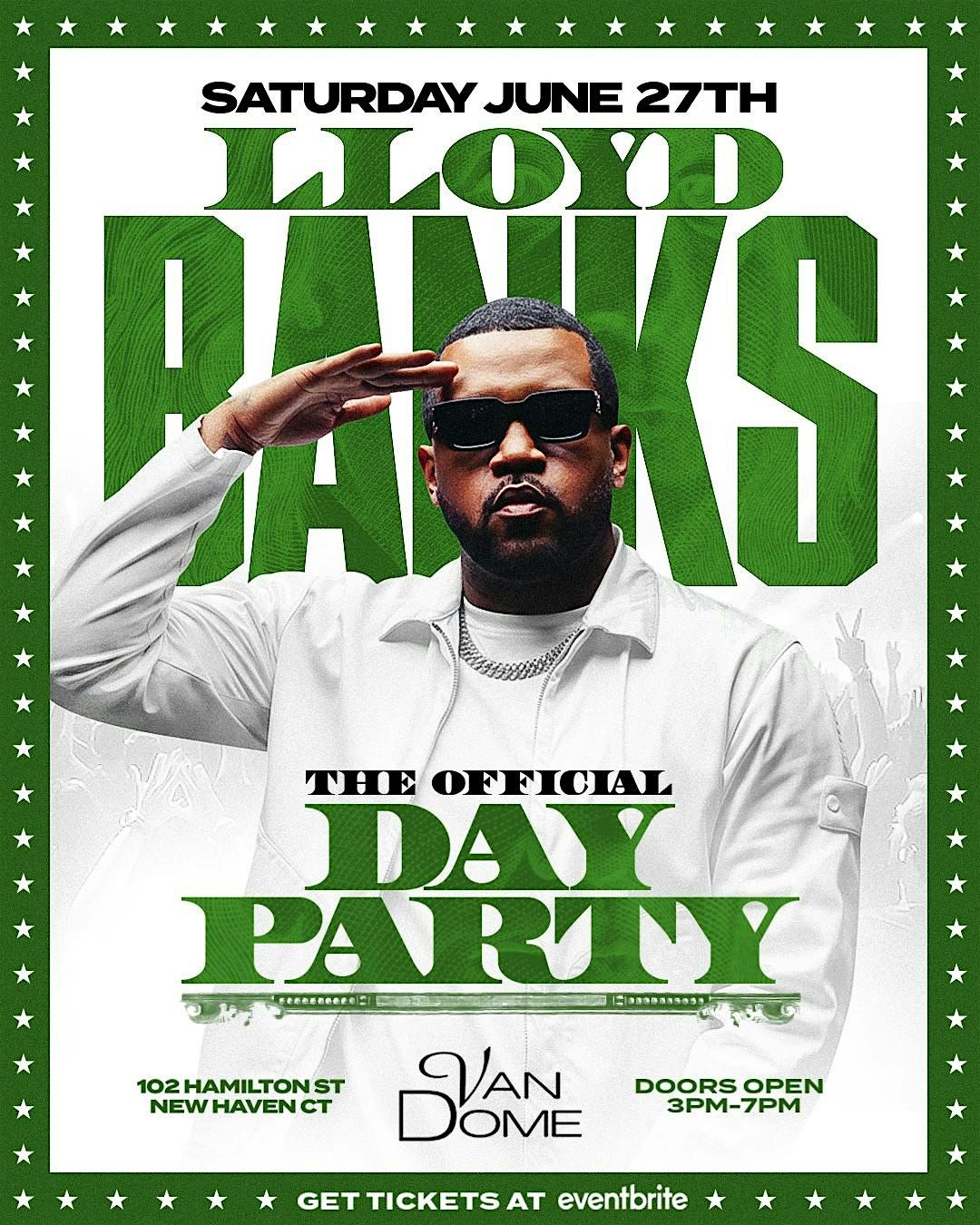 LLOYD BANKS OFFICIAL DAY PARTY LIVE AT VAN DOME