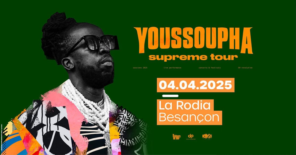 Youssoupha - La Rodia, Besan\u00e7on