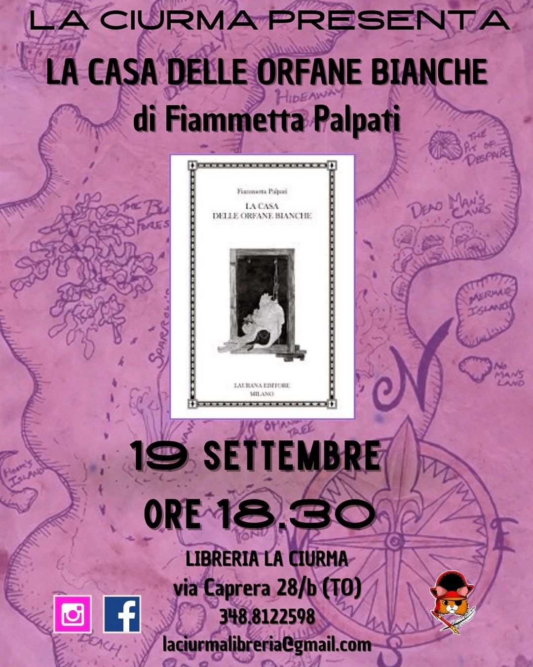 Presentazione del Libro "La casa delle orfane bianche" di Fiammetta Palpati?