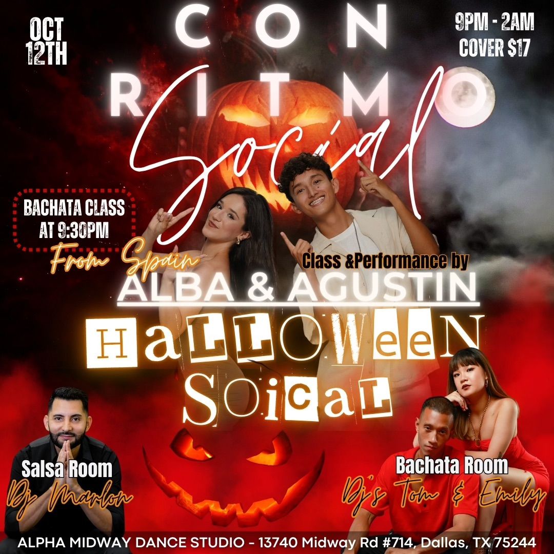 Con Ritmo Ft. Alba & Agustin - Halloween Edition 