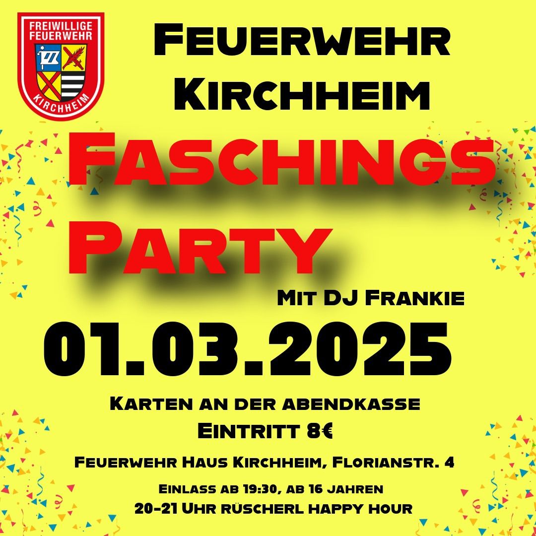 Feuerwehr Faschingsparty 