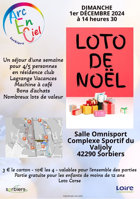 LOTO DE NO\u00cbL DE L'ARC EN CIEL