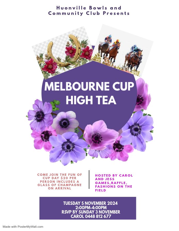 Melbourne Cup High Tea