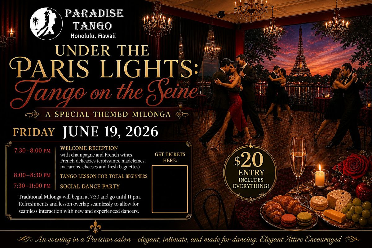 Under the Paris Lights: Tango on the Seine