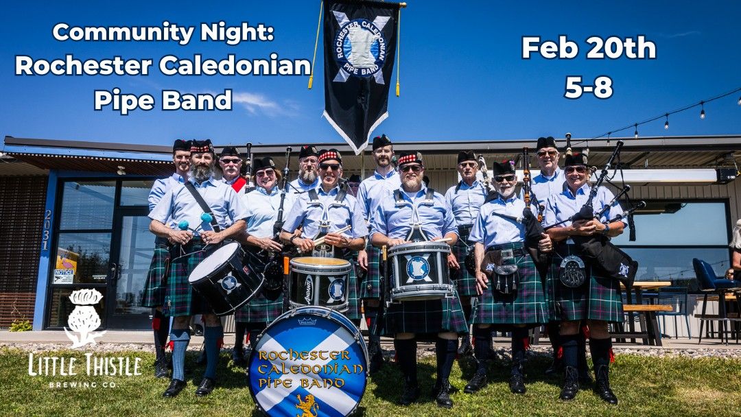 Community Night: Rochester Caledonian Pipe Band