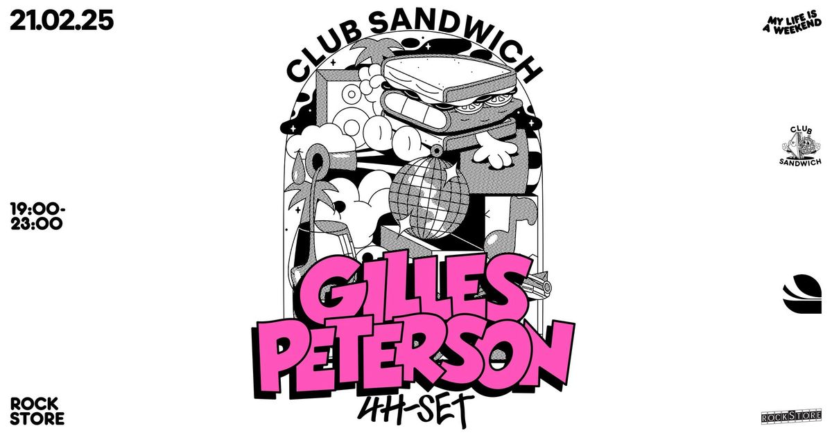 GILLES PETERSON - 4h SET \u2022 CLUB SANDWICH \u2022 Montpellier, Rockstore