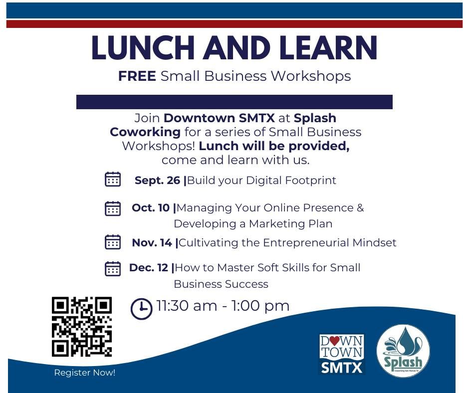 Lunch and Learn: FREE Small Business Workshops