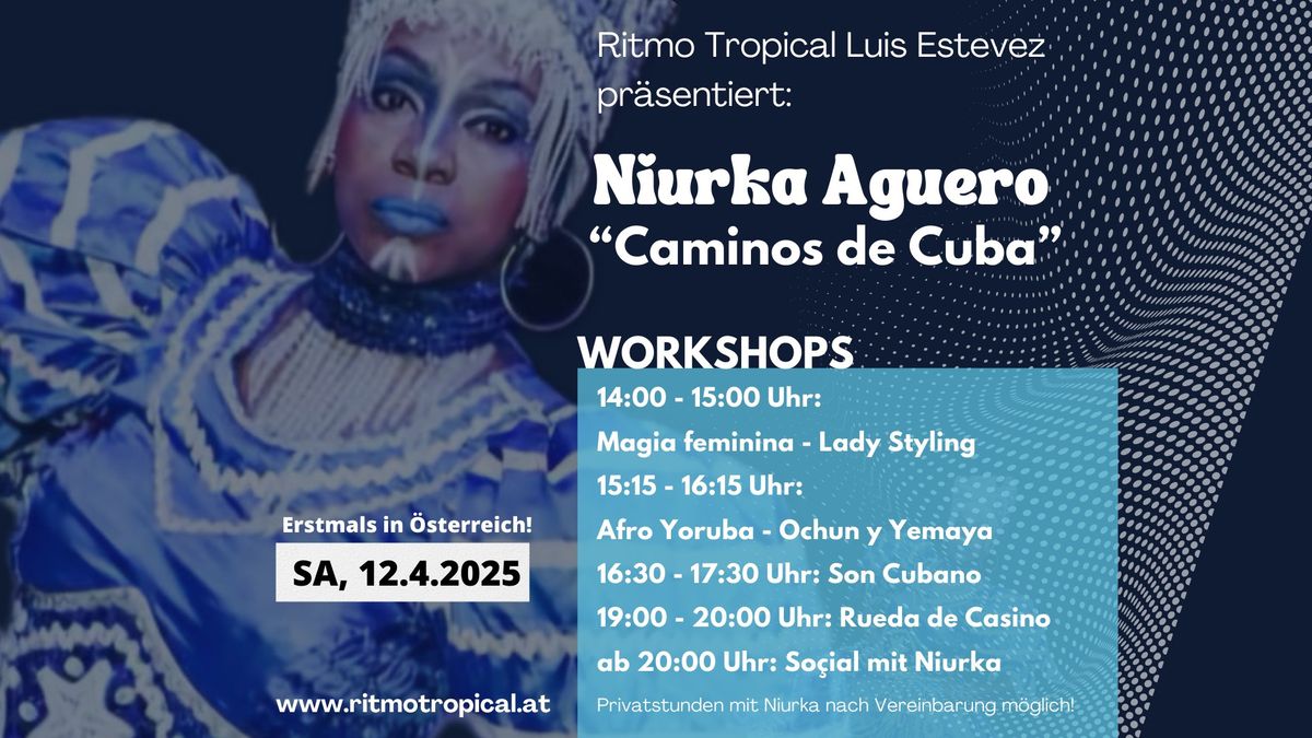 Caminos de Cuba - Workshops mit Niurka Aguero