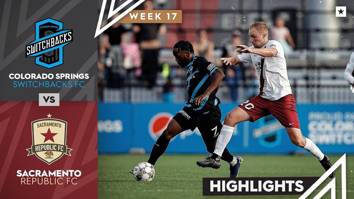 Colorado Springs Switchbacks FC at Sacramento Republic FC