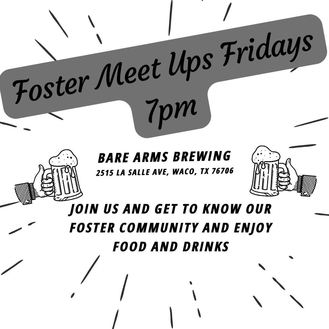 Foster Meet Ups at Bare Arms Brewing 