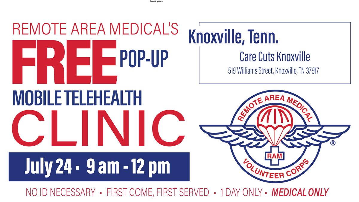 RAM Free Telehealth Clinic - Care Cuts of Knoxville