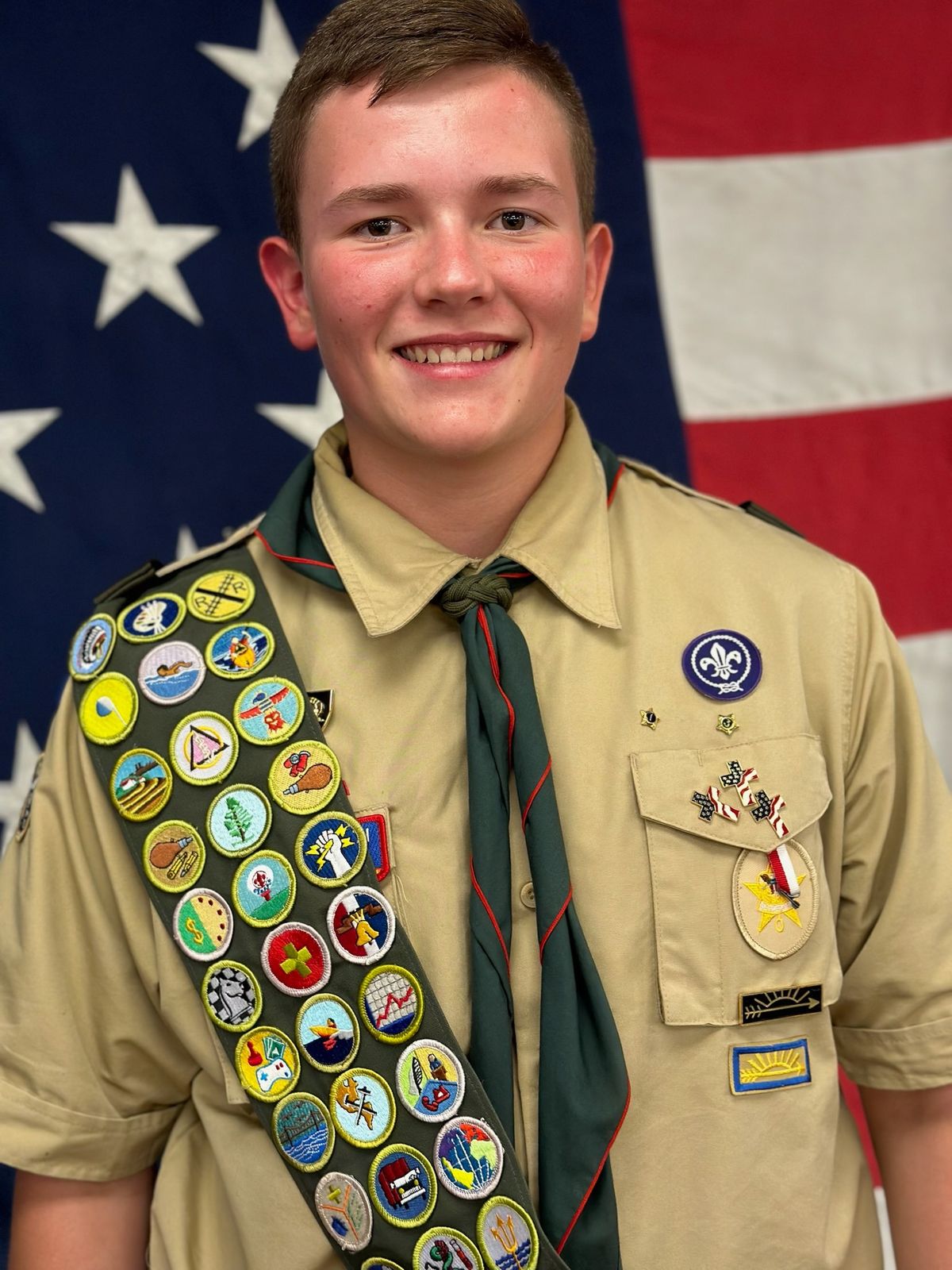 Connor B. Eagle Project Days at the Abingdon Muster Grounds