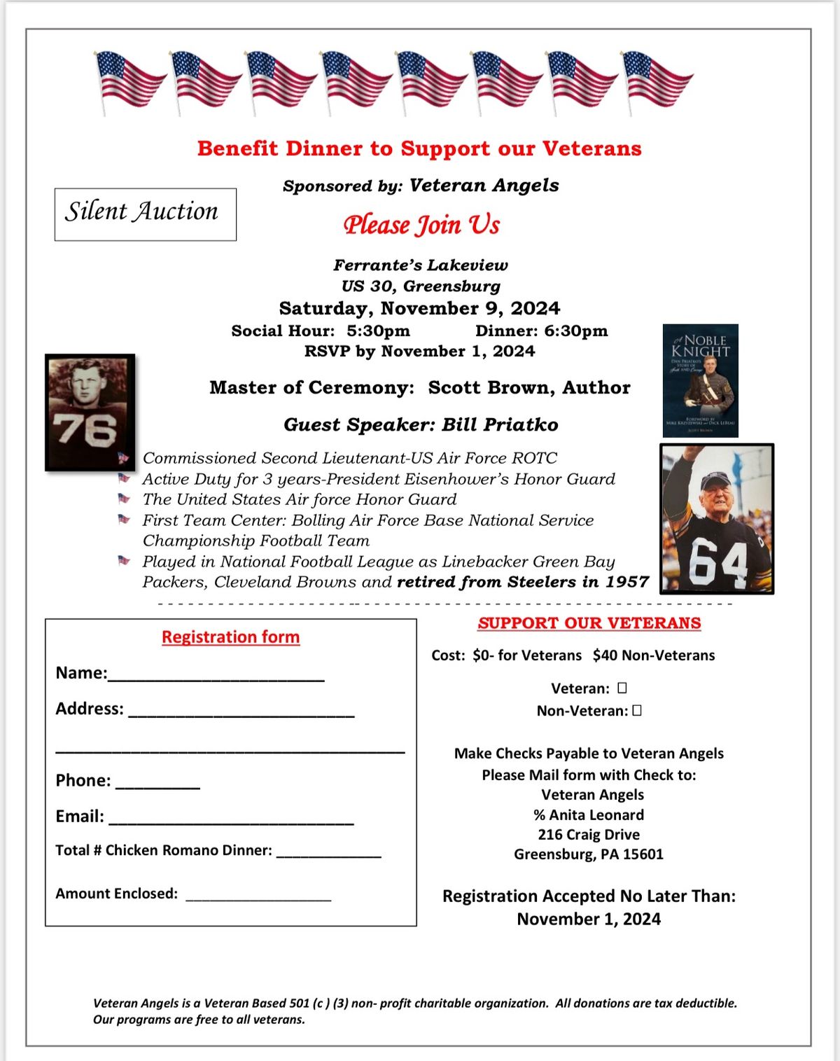 Veterans Day Dinner