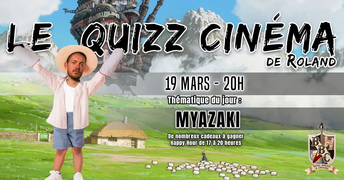 Le QUIZZ CINEMA \ud83c\udfac sp\u00e9cial "MYAZAKI"