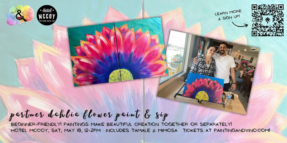 Partner Paint and Sip at Hotel McCoy \u2013 Includes Mimosa & Tamale!