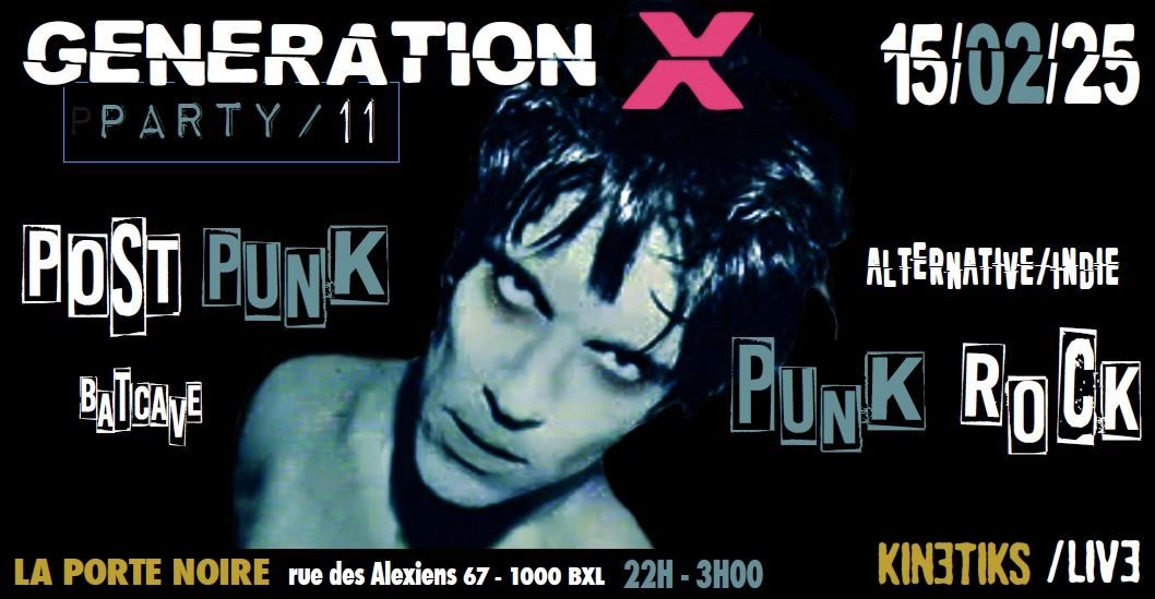 GENERATION X PARTY \/ 11