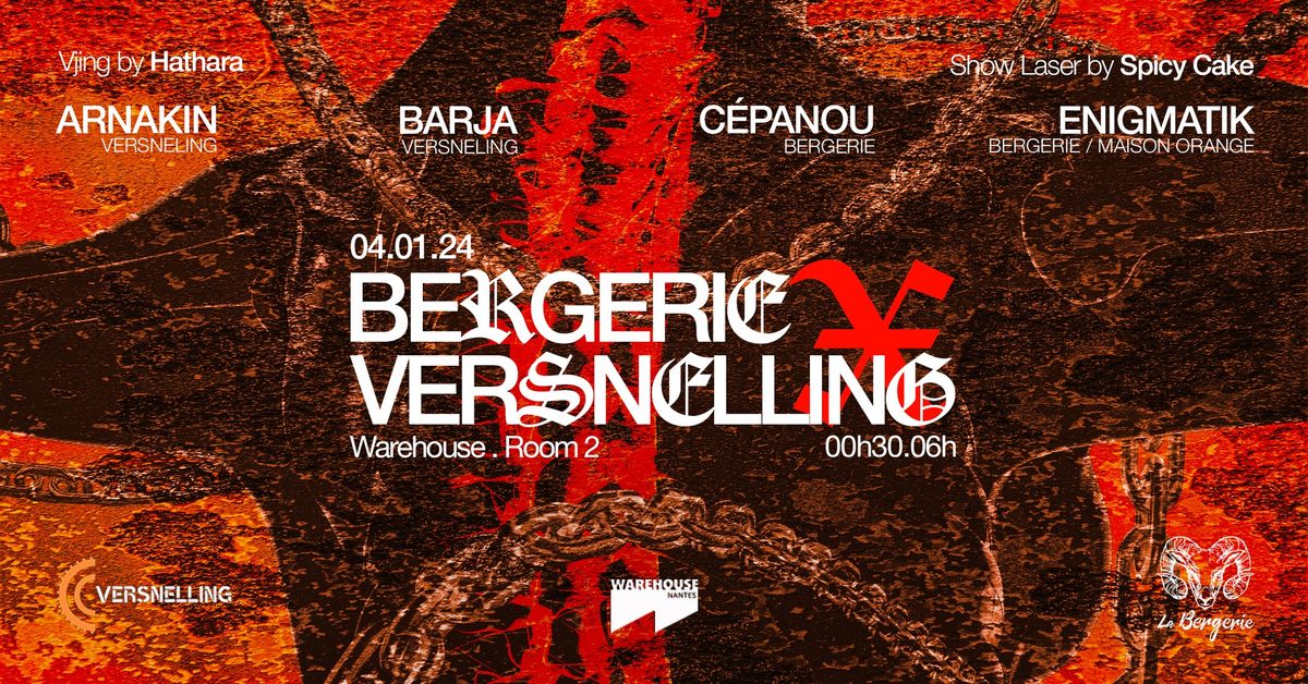 BERGERIE X VERSNELLING