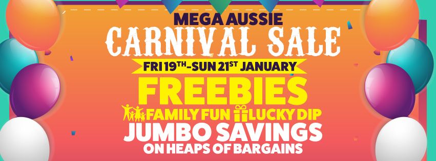 ? MEGA AUSSIE STORE CARNIVAL SALE At 4WD Supacentre Brendale 