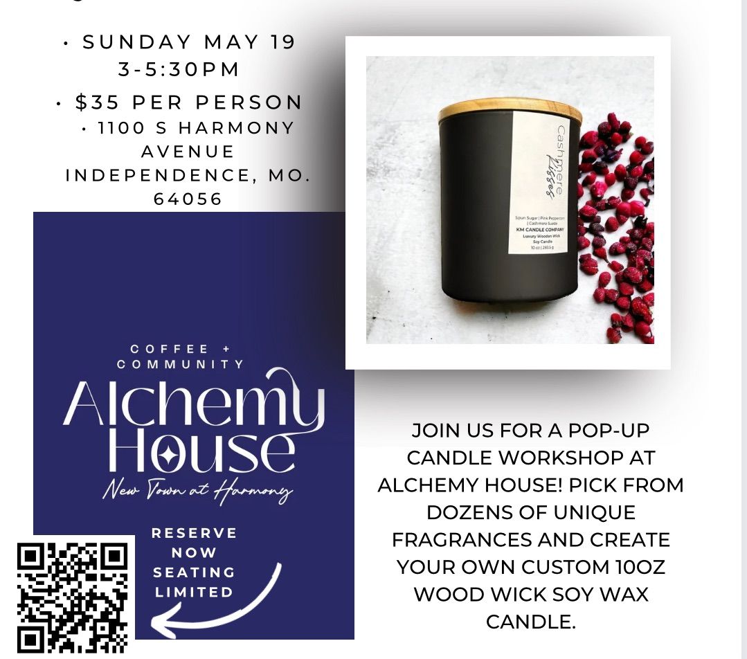 Candle Class Workshop - Alchemy House