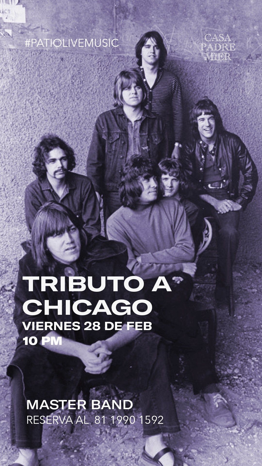 Noche de Tributo a Chicago