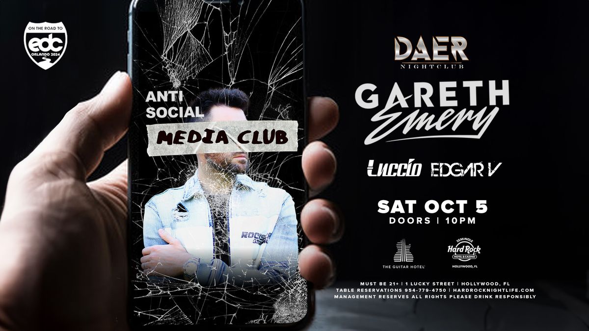 Gareth Emery | DAER Nightclub - Hard Rock Holly