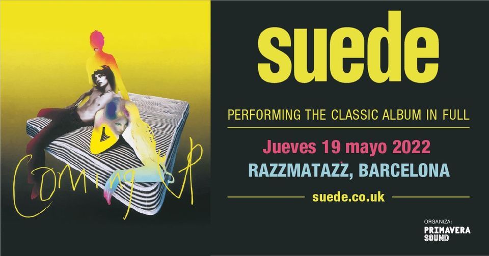 Suede - Coming up anniversary performing the classic album in full - Razzmatazz