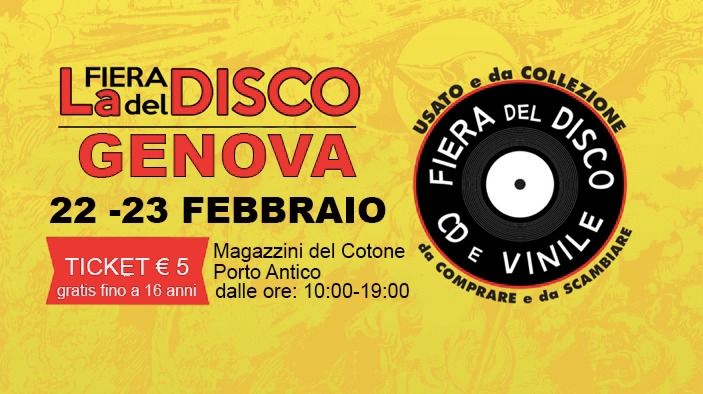 Fiera del Disco di Genova I 22-23 Febbraio