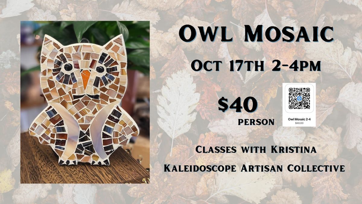 Owl Mosaic