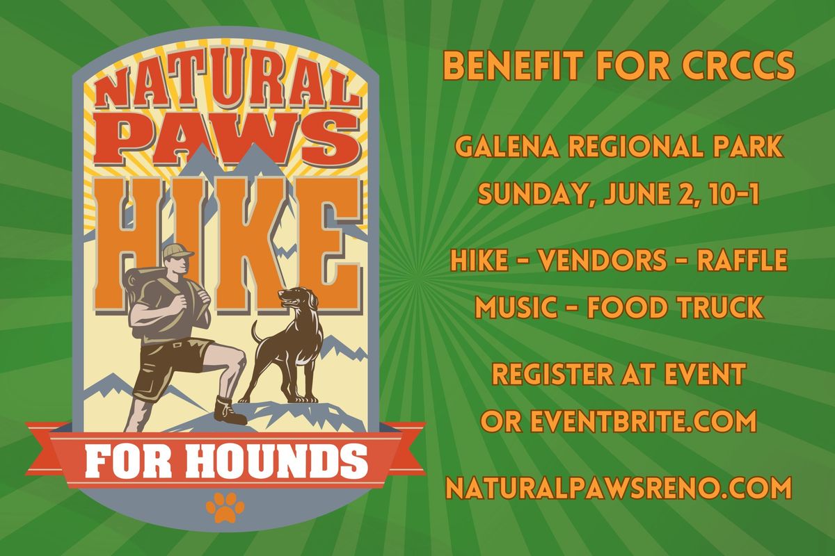 Hike for Hounds sponsored by Natural Paws