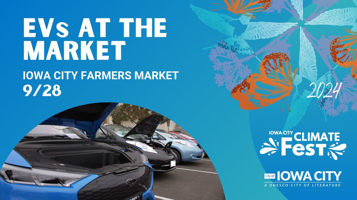 IC Climate Fest: EVs at the Farmers Market 