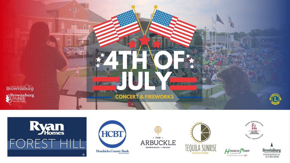 Brownsburg July 4 Concert & Fireworks