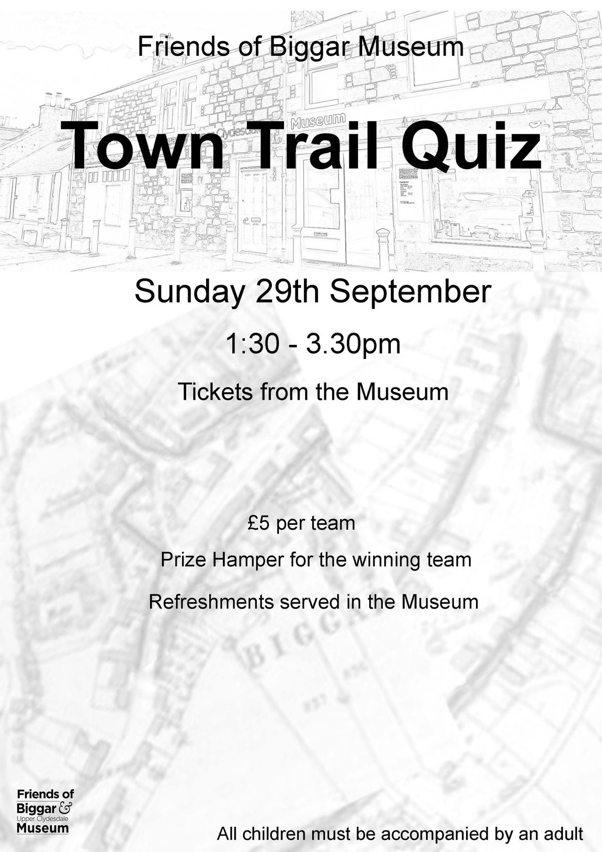 Biggar and Upper Clydesdale Museum`s Town Trail Quiz