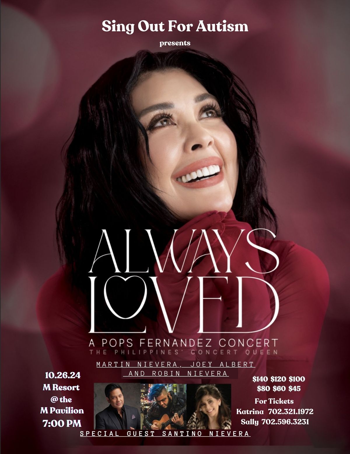 Always Loved with Pops Fernandez, Martin Nievera, Joey Albert, Robin Nievera, Santino Nievera